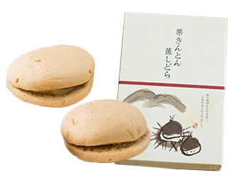 栗きんとん蒸しどら