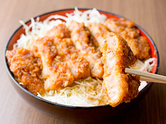信州くりん豚ソースカツ丼