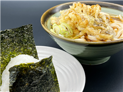 初狩PA（上り） フードコート 手むすび舞茸うどんセット　920円