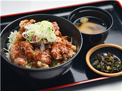 みどり湖PA（上り） フードコート 味噌山賊丼　750円