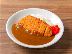 三重県産のライスで食べる「カツカレー」