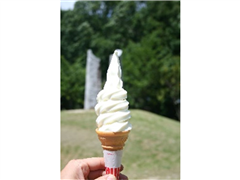 ◇すずらんソフトクリーム（420円）信州を代表する酪農地帯である、地元駒ヶ根高原の、新鮮で濃厚な「すずらん牛乳」の味わいをお楽しみいただけます。