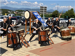 安岐(あぎ)太鼓保存会　昨年実施の様子