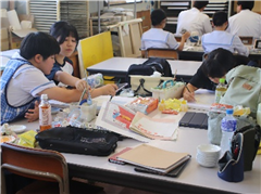 製作風景（8月）