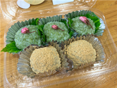ないしょ餅＆桜餅（桜餅は春限定）
